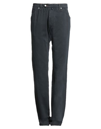 Jacob Cohёn Man Pants Midnight Blue Size 34 Cotton In Blue