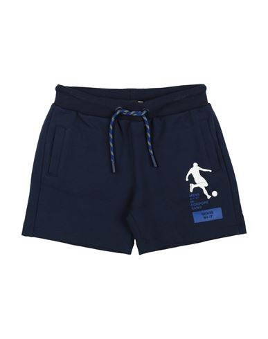 Bikkembergs Toddler Boy Shorts & Bermuda Shorts Navy Size 4 Cotton, Elastane In Black