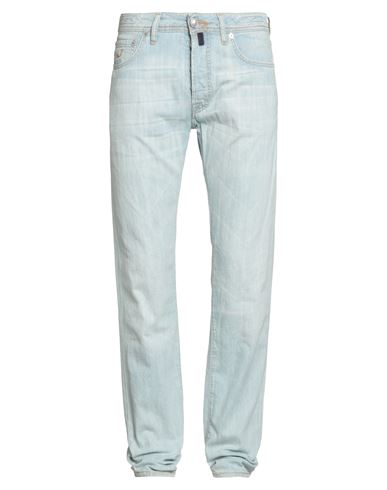 Jacob Cohёn Man Jeans Blue Size 33 Cotton In White