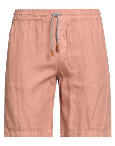 Eleventy Platinum Man Shorts & Bermuda Shorts Apricot Size 30 Cotton In Orange
