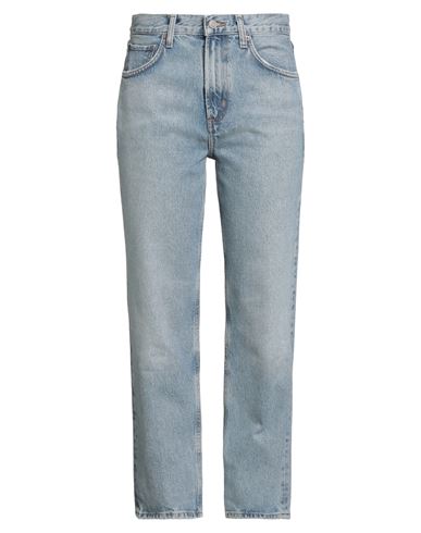 Agolde Woman Jeans Blue Size 28 Recycled Cotton In Blue