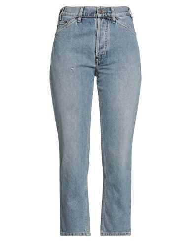 Moschino Couture Woman Jeans Blue Size 8 Cotton In Blue