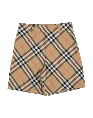 Burberry Toddler Boy Shorts & Bermuda Shorts Sand Size 6 Cotton In Multi