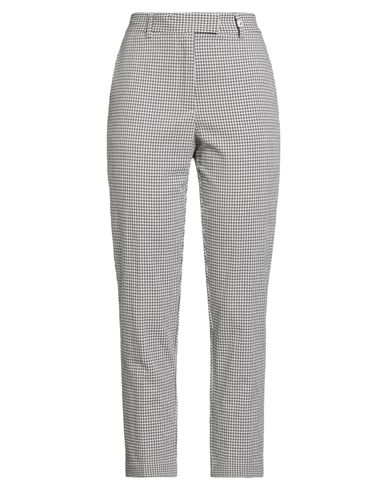 Myths Woman Pants Black Size 6 Cotton, Polyester In Gray