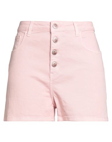 Re-hash Re_hash Woman Shorts & Bermuda Shorts Pink Size 29 Cotton, Elastane In Pink