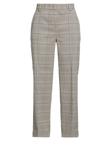 Pt Torino Woman Pants Beige Size 6 Cotton, Polyamide, Elastane In Gray