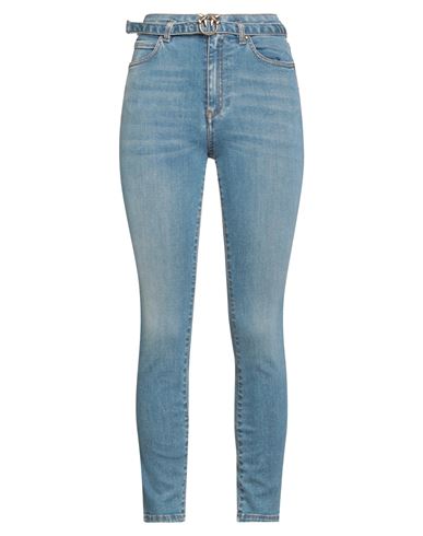 Pinko Denim Woman Jeans Blue Size 27 Cotton, Polyester, Elastane In Blue