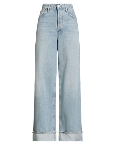 Agolde Woman Jeans Blue Size 28 Recycled Cotton In Blue
