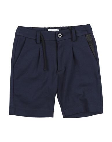 Bikkembergs Junior Toddler Boy Shorts & Bermuda Shorts Midnight Blue Size 4 Cotton, Polyamide, Elast In Blue