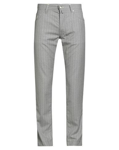 Jacob Cohёn Man Pants Grey Size 33 Wool In Gray