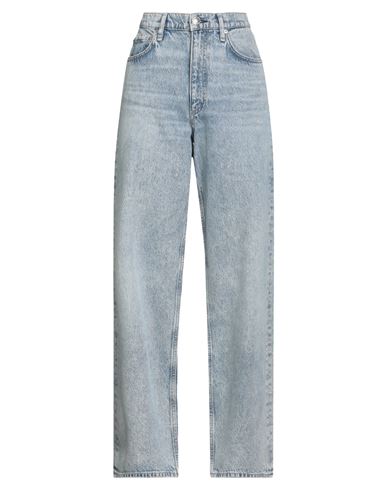 Rag & Bone Woman Jeans Blue Size 32 Cotton In Blue