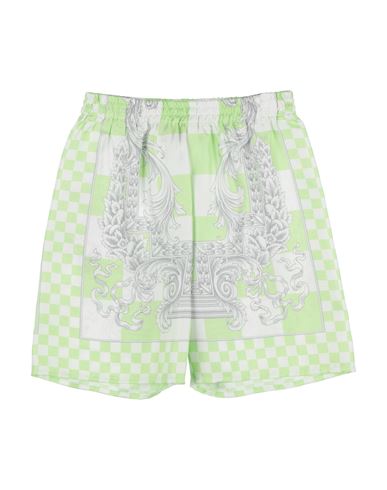 Versace Young Toddler Boy Shorts & Bermuda Shorts Light Green Size 5 Silk In Green