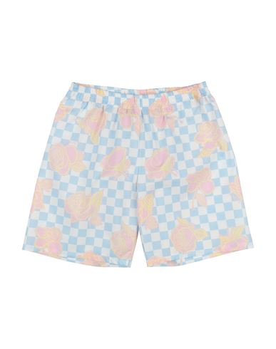 Versace Young Toddler Boy Shorts & Bermuda Shorts Light Blue Size 5 Cotton In Blue