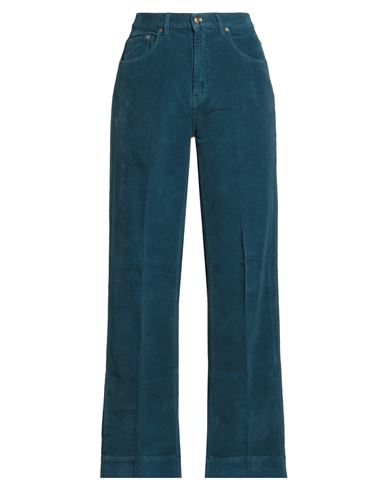 Briglia 1949 Genderless Woman Pants Deep Teal Size 6 Cotton, Elastane In Green