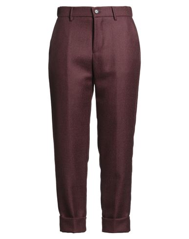 Berwich Woman Pants Burgundy Size 8 Virgin Wool In Red