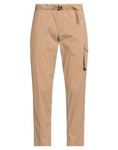 White Sand Man Pants Sand Size 32 Cotton, Polyamide, Elastane In Neutral