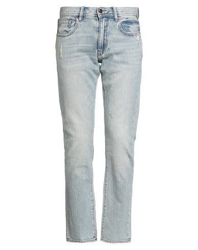 Armani Exchange Man Jeans Blue Size 31w-32l Cotton, Polyester, Elastane In Blue