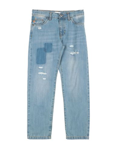 Bikkembergs Toddler Boy Jeans Blue Size 4 Cotton, Elastane In Blue