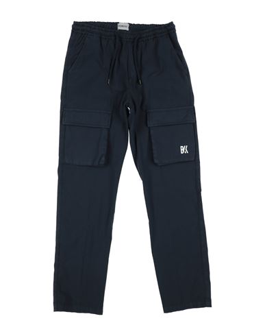 Bikkembergs Babies'  Toddler Boy Pants Midnight Blue Size 3 Cotton, Elastane In Black