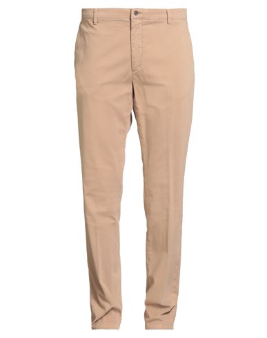 Hackett Man Pants Sand Size 32 Cotton, Elastane In Neutral
