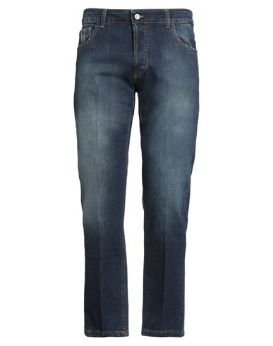 Entre Amis Man Jeans Blue Size 35 Cotton, Elastane In Blue