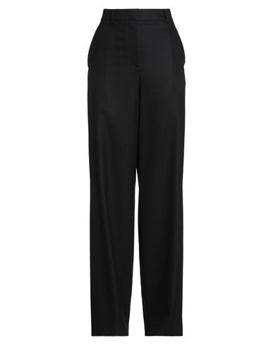Giorgio Armani Woman Pants Black Size 10 Virgin Wool, Cashmere, Elastane In Black