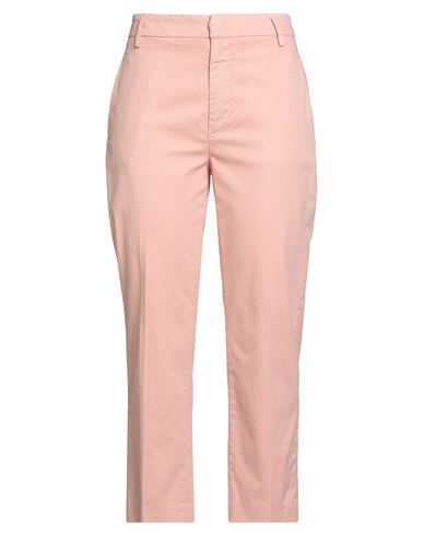 Dondup Woman Pants Pink Size 28 Cotton, Elastane In Pink