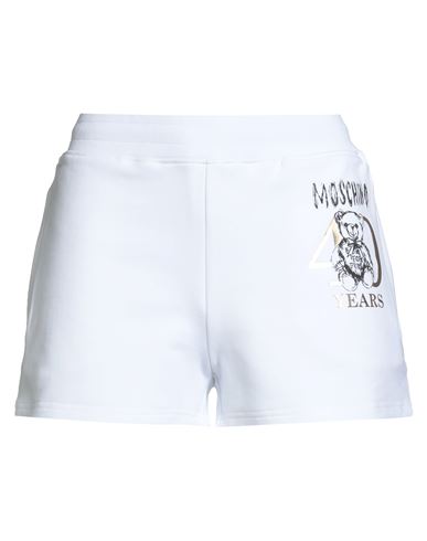 Moschino Couture Woman Shorts & Bermuda Shorts White Size 6 Cotton In White