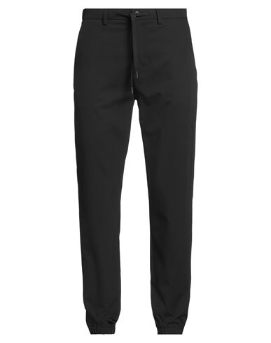 Alphatauri Man Pants Black Size 33 Polyester, Viscose, Elastane In Black