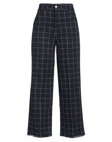 Marella Woman Pants Midnight Blue Size 8 Viscose, Polyester, Elastane In Black