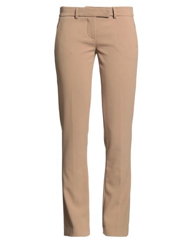 Nora Barth Woman Pants Camel Size 8 Polyester, Viscose, Elastane In Brown