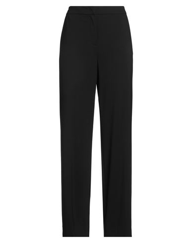 Emme By Marella Woman Pants Black Size Xl Viscose, Polyamide, Elastane In Black