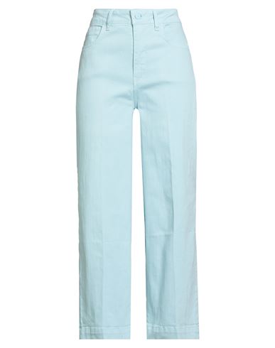 Anaii Woman Jeans Sky Blue Size 29 Cotton, Elastane In Blue