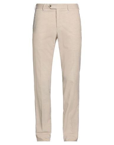 Pt Torino Man Pants Cream Size 40 Cotton In Neutral