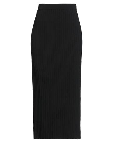 Midi-Rock Damen Schwarz L Damen