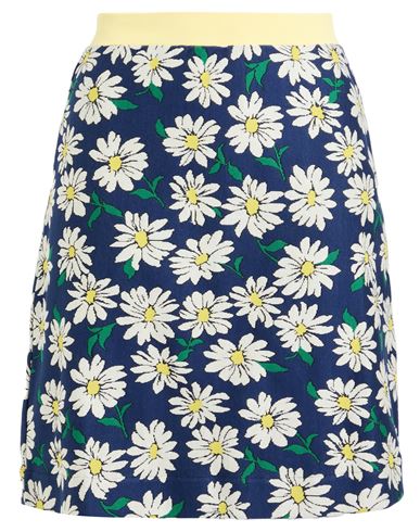 Missoni Woman Mini Skirt Blue Size S Cotton, Polyamide, Elastane In Blue