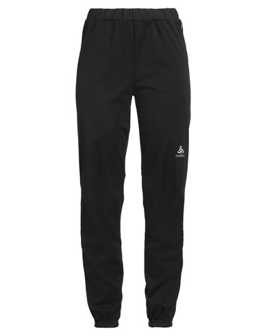 Odlo Woman Pants Black Size S Polyester In Black