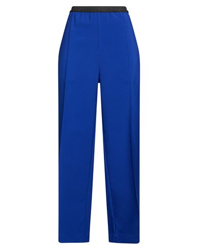 Plan C Woman Pants Bright Blue Size 4 Polyester