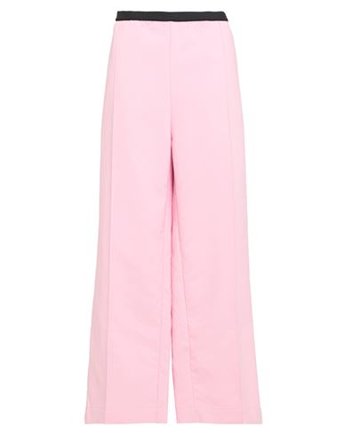 Plan C Woman Pants Pink Size 10 Polyester In Pink