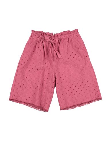 Zhoe & Tobiah Toddler Girl Shorts & Bermuda Shorts Antique Rose Size 6 Cotton In Pink