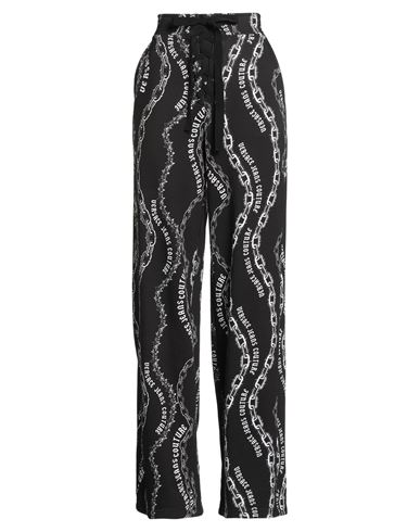 Versace Jeans Couture Woman Pants Black Size L Cotton In Black