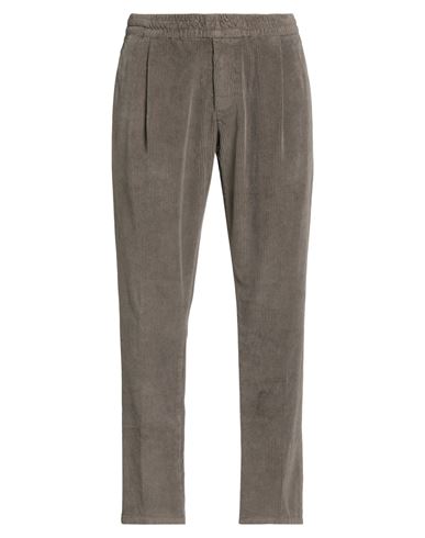 Filippo De Laurentiis Man Pants Khaki Size 33 Cotton, Elastane In Brown
