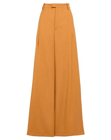 Marni Woman Pants Tan Size 10 Virgin Wool, Mohair Wool In Brown