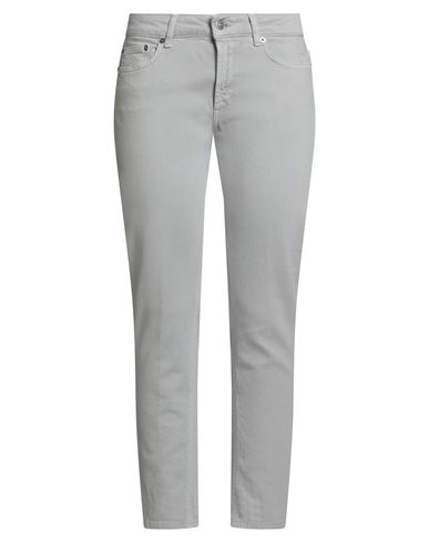 Dondup Woman Jeans Grey Size 30 Cotton, Elastane In Gray
