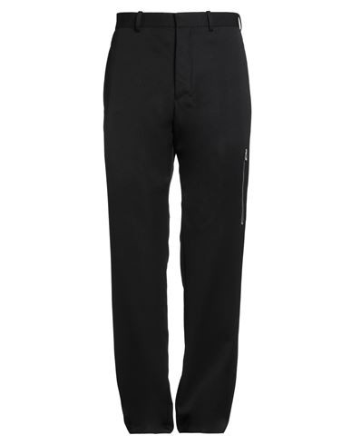 Oamc Man Pants Black Size 34 Virgin Wool In Black