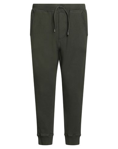 Dsquared2 Solid Color Nyc Joggers With Tone On Tone Logo In Green