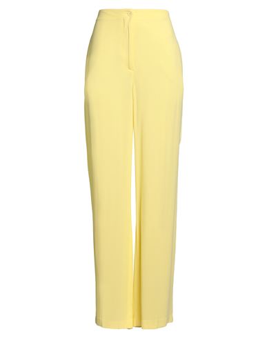 Seventy Venezia Woman Pants Yellow Size 8 Viscose In Yellow
