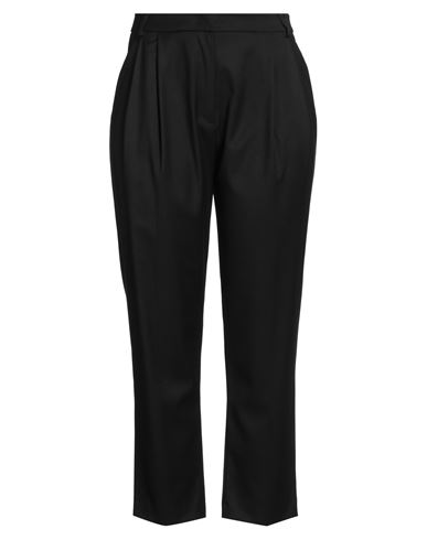Kocca Woman Pants Black Size 10 Polyester, Viscose, Elastane In Black