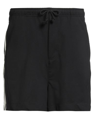 Y-3 Striped Waistband Shorts Back Pocket In Black