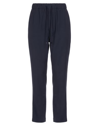 Myths Woman Pants Navy Size 4 Wool, Polyester, Elastane In Blue
